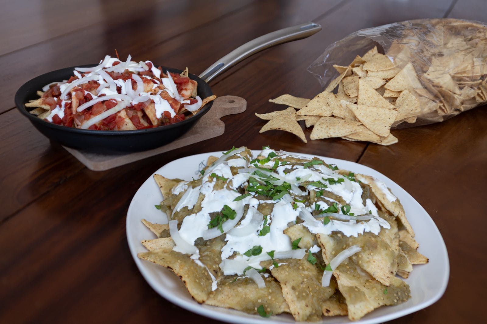Totopos para chilaquiles