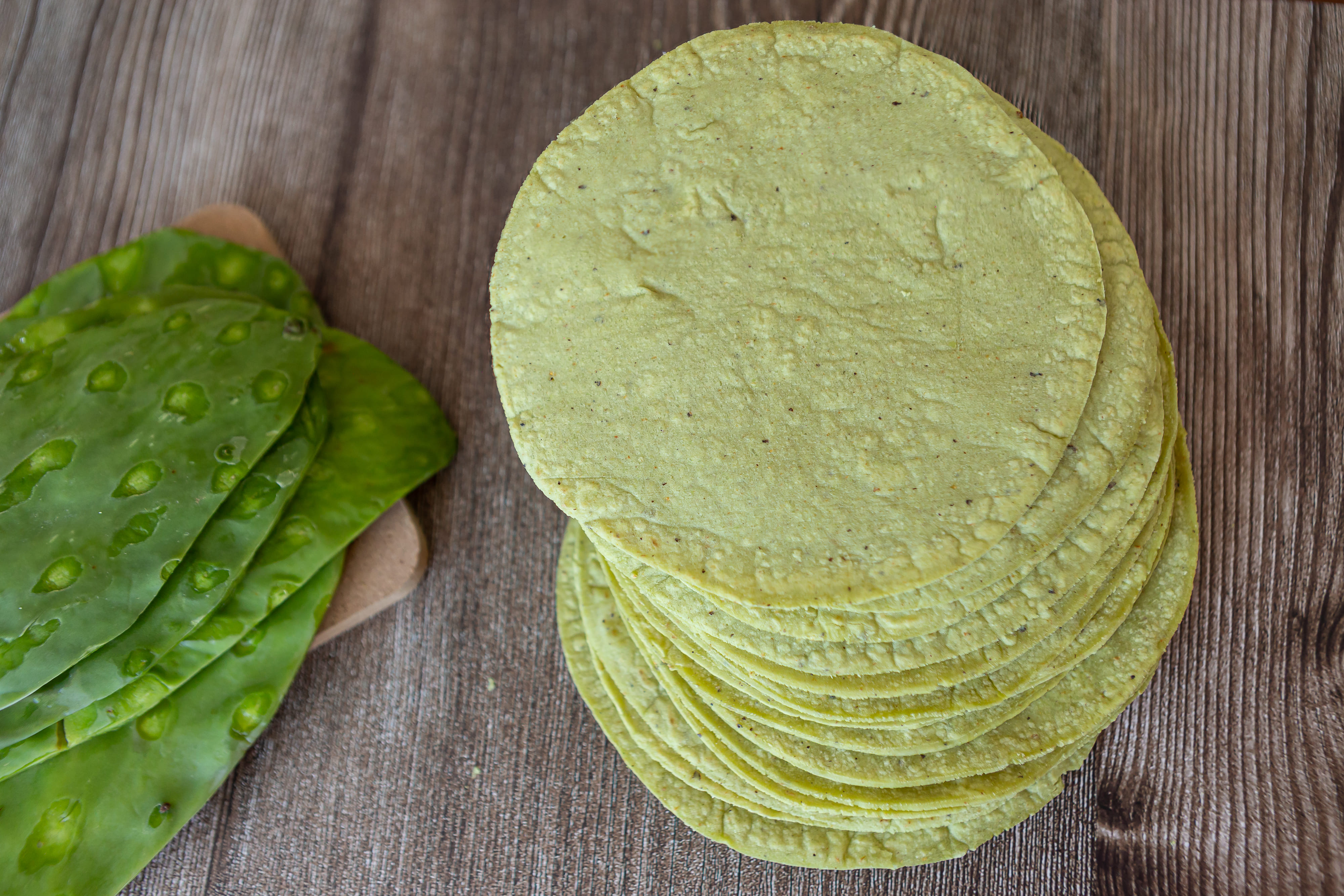 Tortillas de Nopal